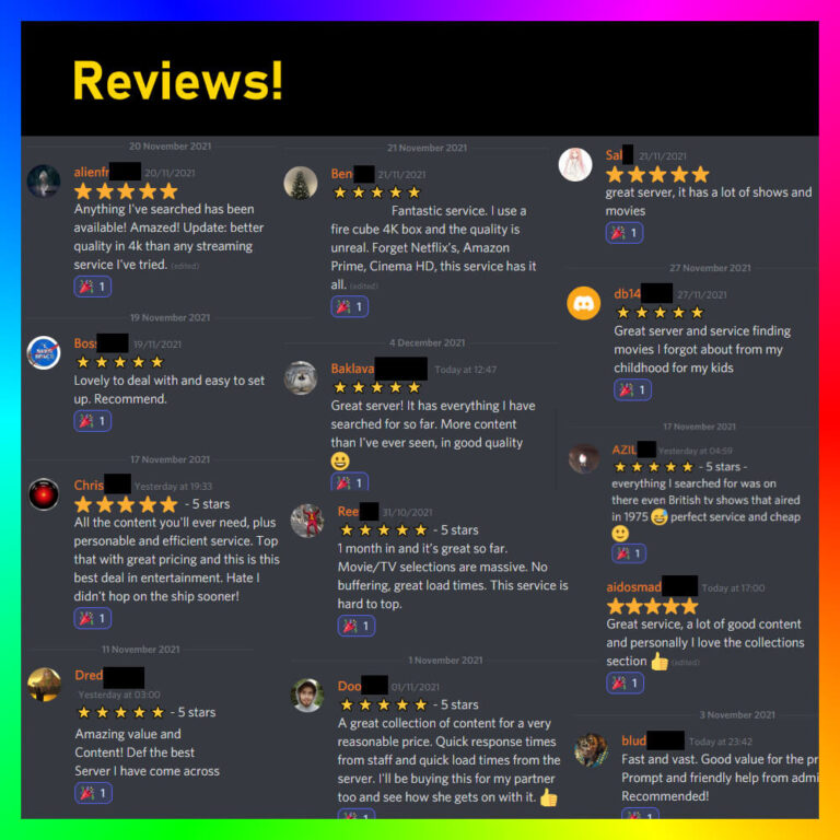 Excellent Reviews